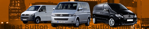 Minivan Great Sutton | hire | Limousine Center UK
